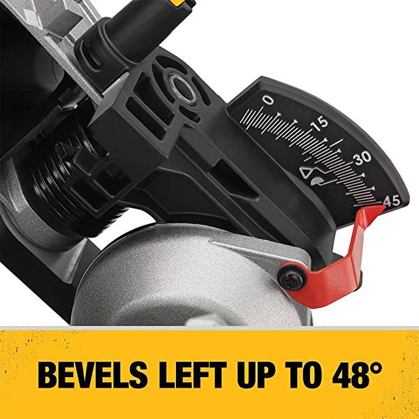 DEWALT 12-Inch Miter Saw, 15-Amp, Single Bevel, Compound (DWS715) 12