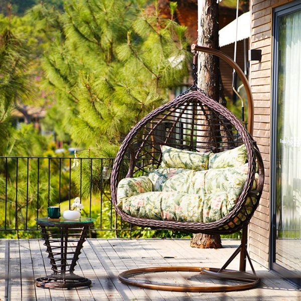 Basket of cany chair