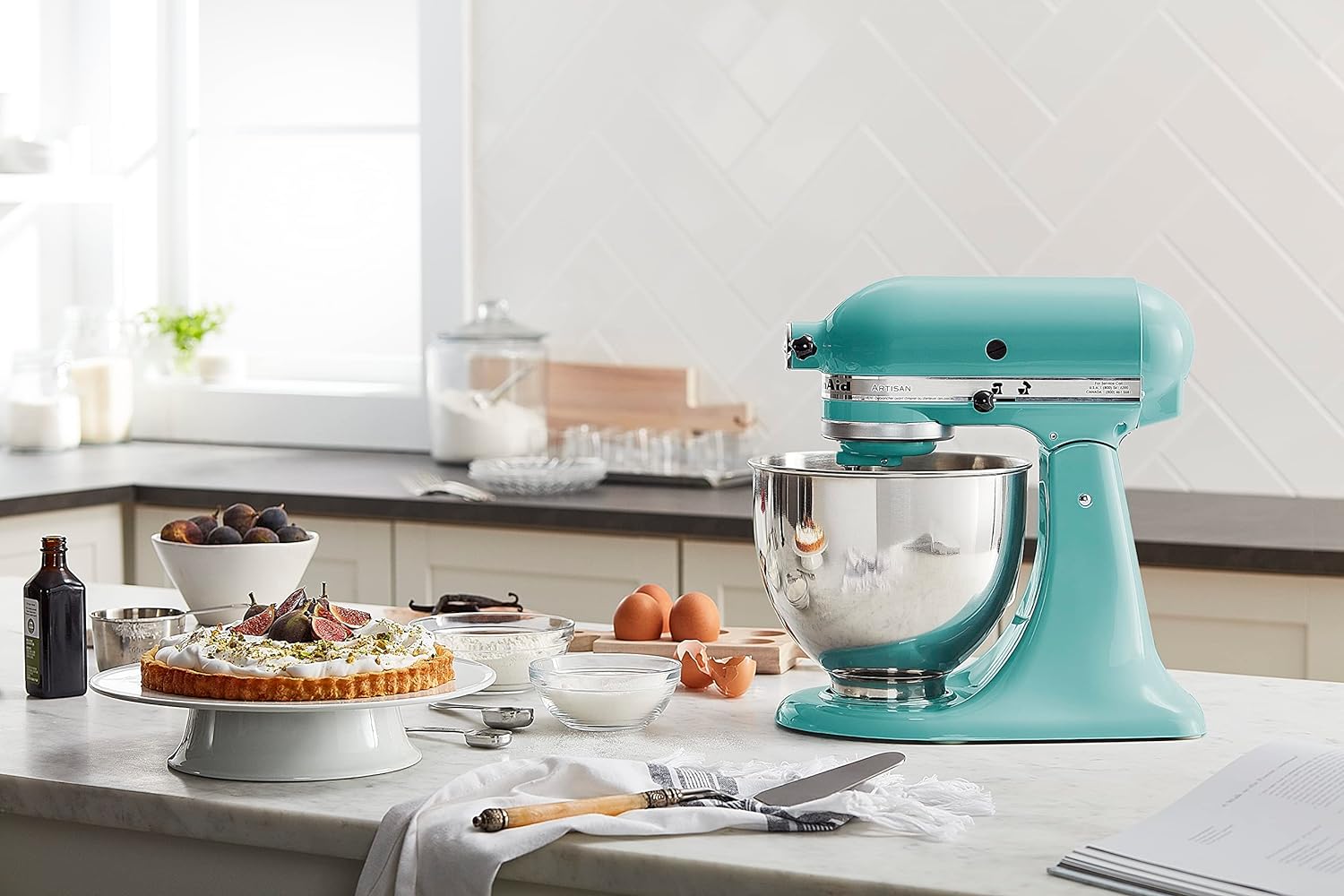 KitchenAid Artisan Series 5-Quart Tilt-Head Stand Mixer - KSM150PS, Milkshake