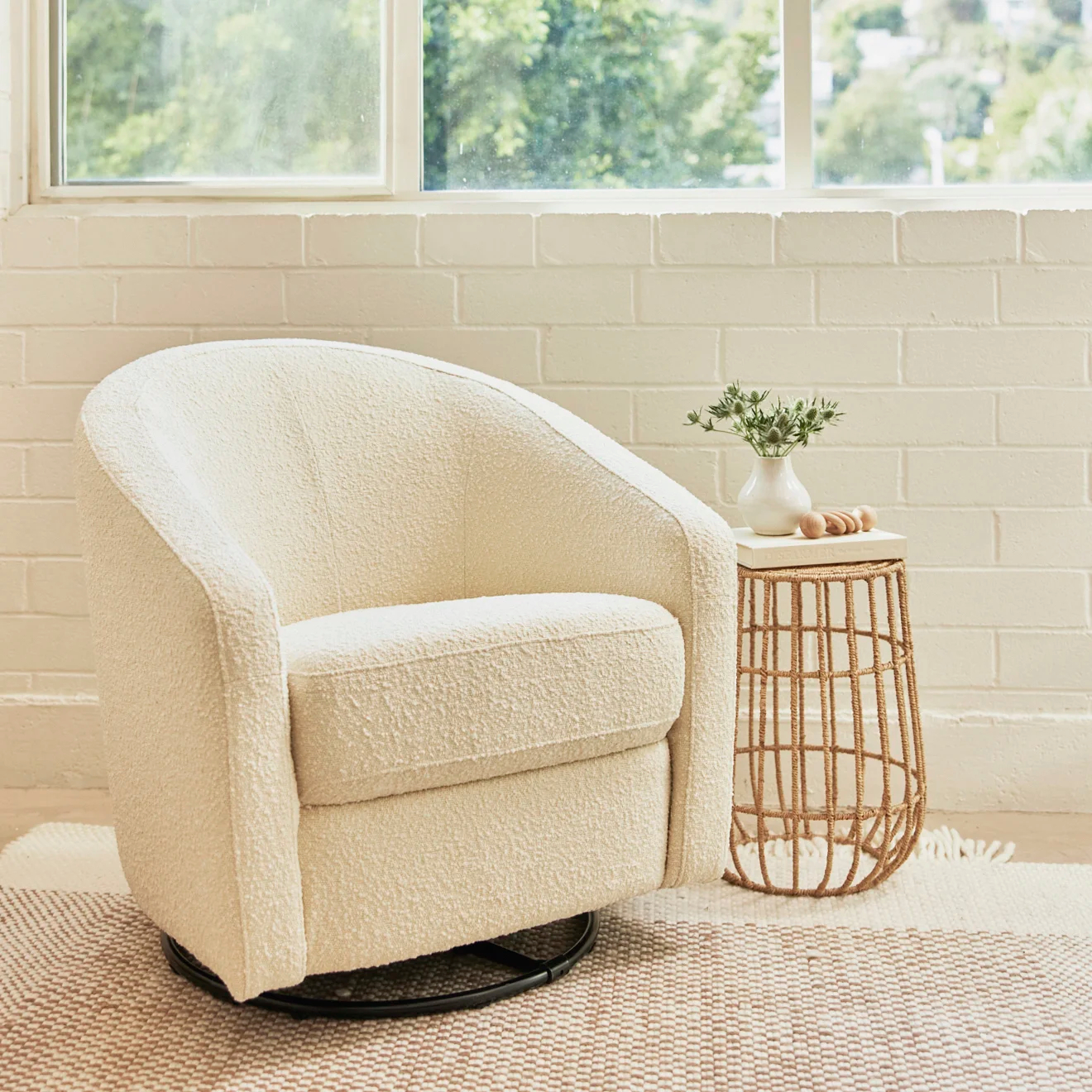 【Furniture】Madison Swivel Glider