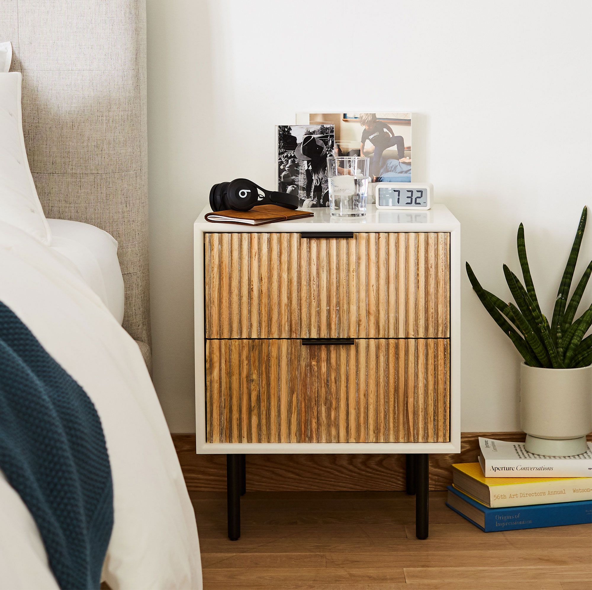 【Furniture】Quinn Closed 2-Drawer Nightstand (21