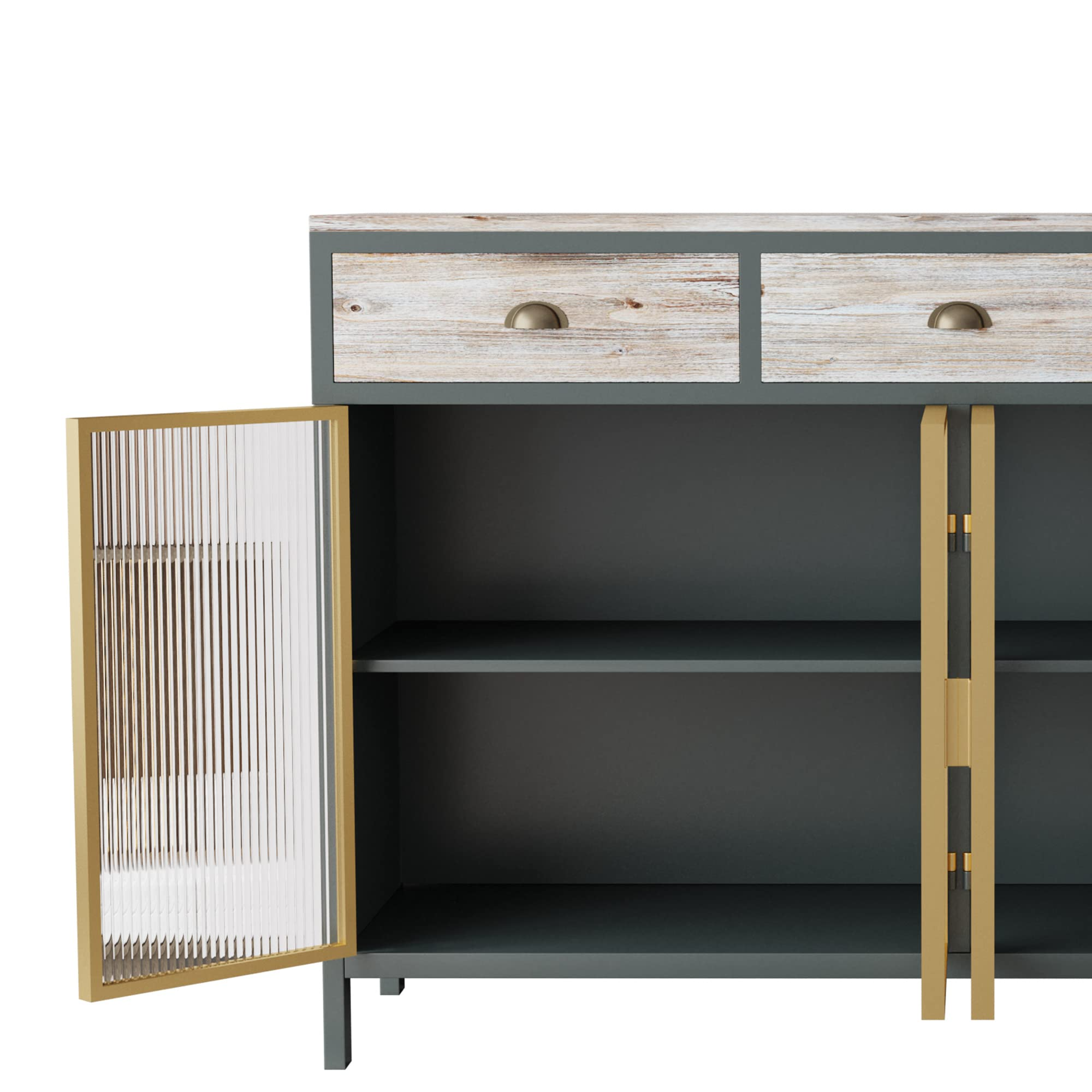 【Furniture】Sideboard, Kitchen Sideboard, Storage Cabinet, Buffet Cabinet, Table Buffet Sideboard
