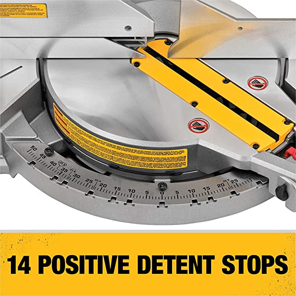 DEWALT 12-Inch Miter Saw, 15-Amp, Single Bevel, Compound (DWS715) 12