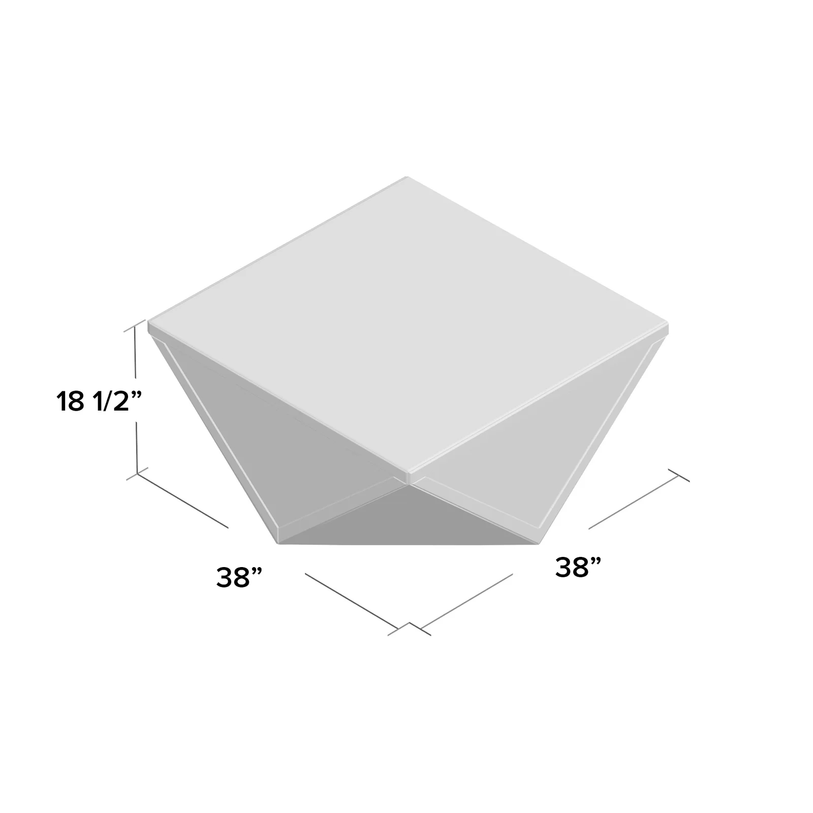 【Furniture】Mcphearson Solid Coffee Table