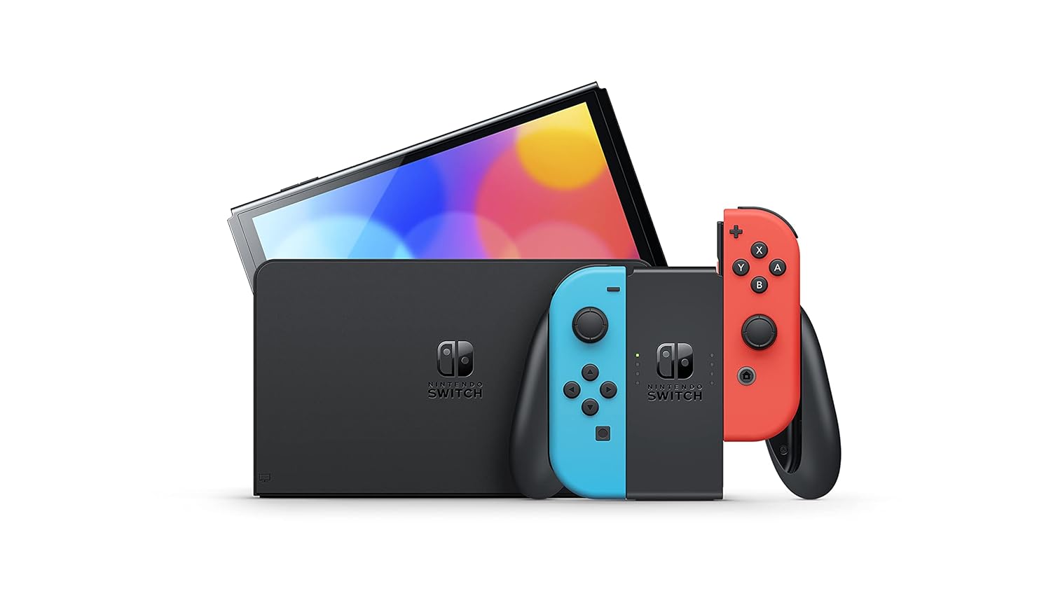 Nintendo Switch – OLED Model w/ White Joy-Con