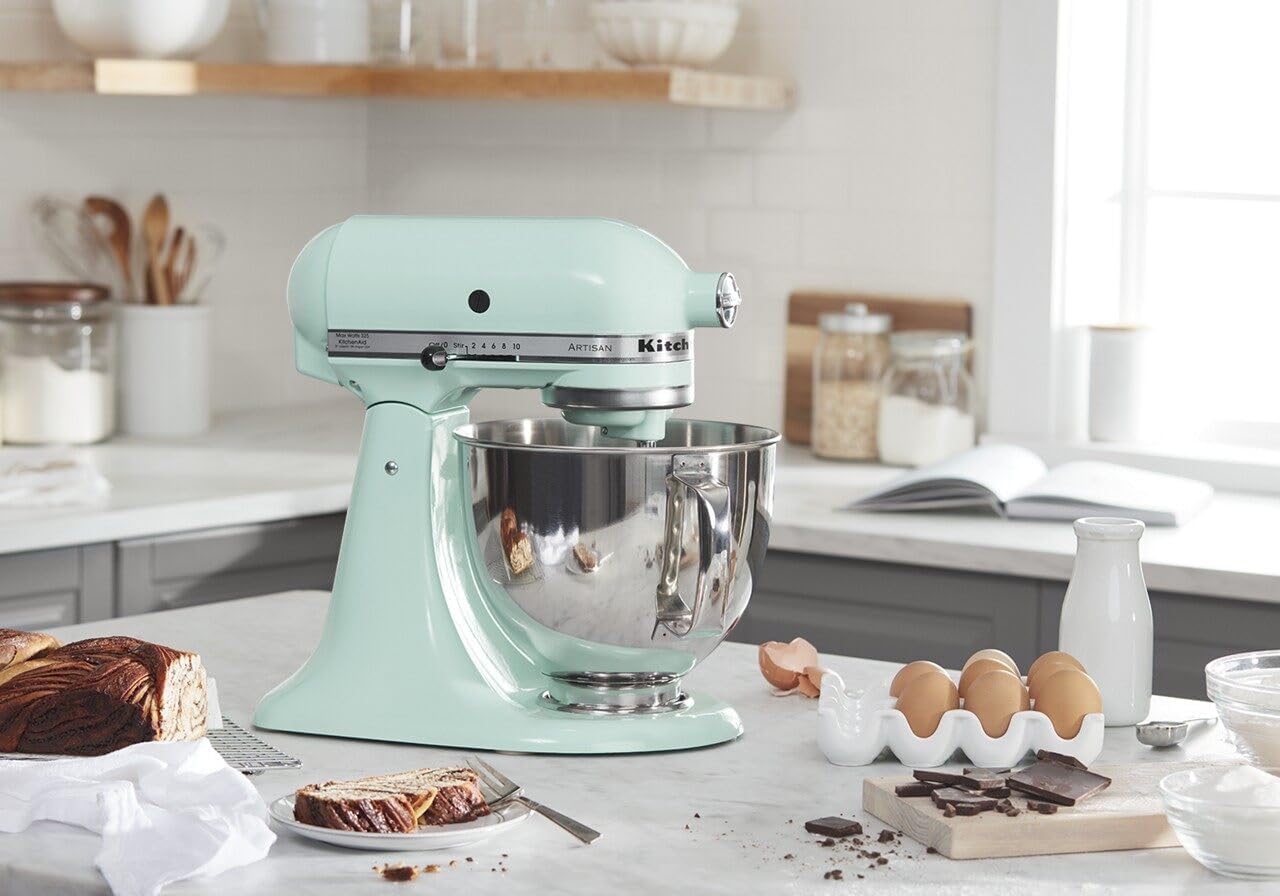 KitchenAid Artisan Series 5-Quart Tilt-Head Stand Mixer - KSM150PS, Milkshake