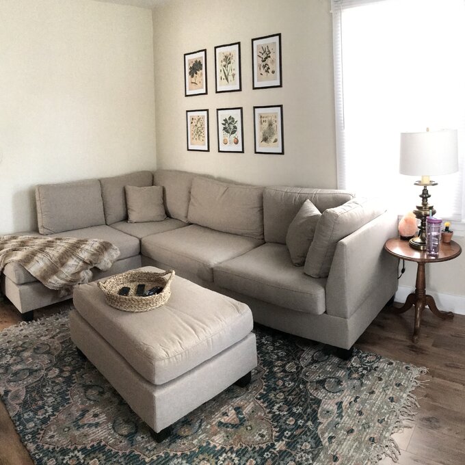【Furniture】Hemphill 3 - Piece Upholstered Chaise Sectional