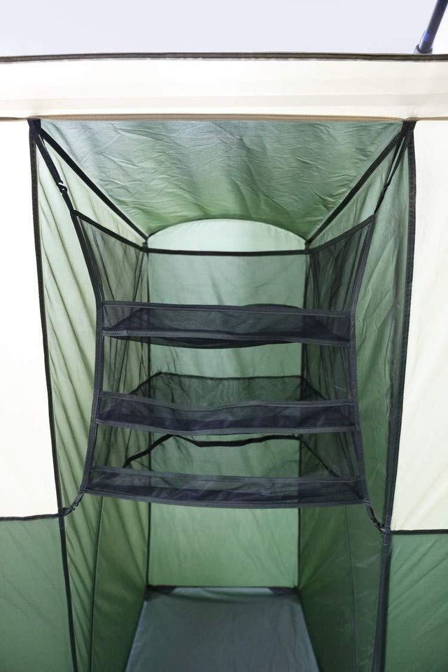 12 Person Cabin Tent with 2 Closets.