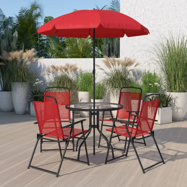 TOLLETTE ROUND 4 - PERSON 31.25 LONG CUTLERY WITH UMBRELLA