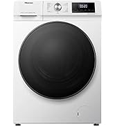 Hisense WFQA1014EVJM Freestanding 10 KG Front Load Washing Durable Inverter Machine Steam Wash Qu...