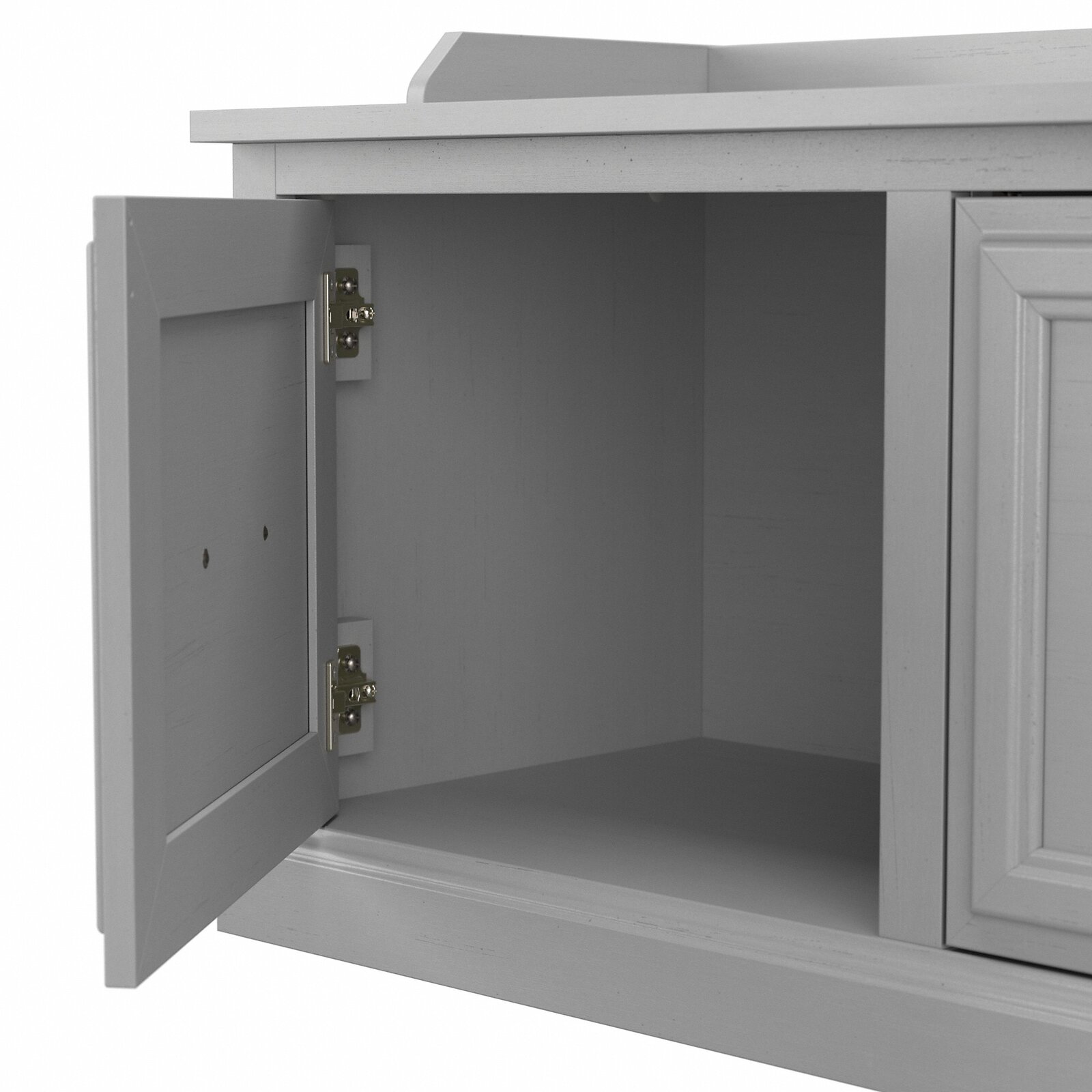 【Furniture】Woodland 88.23'' Wide Hall Tree with Bench and Shoe Storage