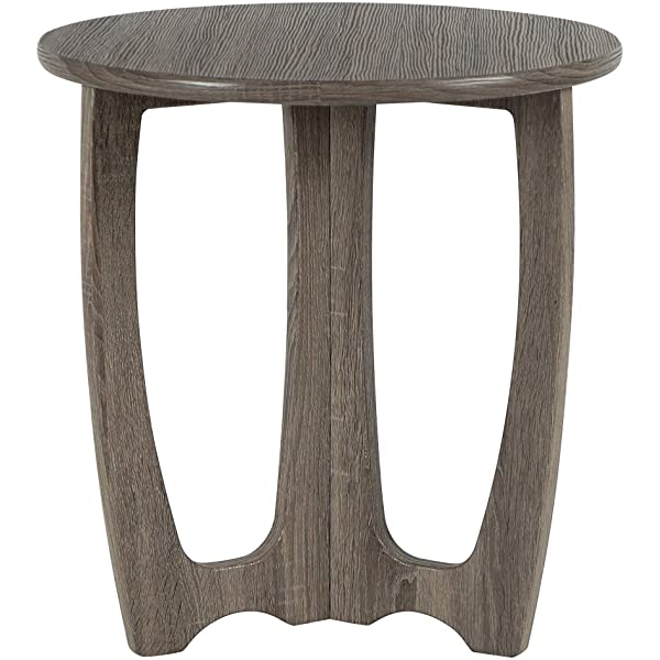 FINECASA Wooden Console Table, Half-Moon Entryway Table, Semicircle Narrow Side Table, Sofa Table for Living Room and Corridor, Foyer Table, Half Round Hallway Table, 43.4x17x30 Inches, Natural Natural Console Table