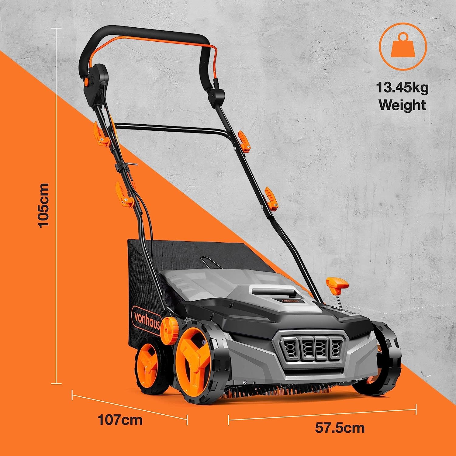 Vonhaus 1800W Artificial Grass Brush