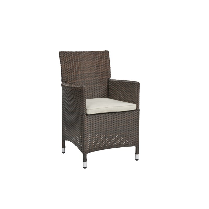 【Furniture】Rectangular 6 - Person 150Cm Long Dining Set with Cushions