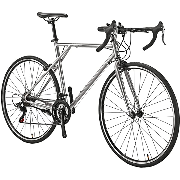 Eurobike 21 Speed Shifting System Road Bike 49/54/56 cm Frame 700C Wheel Adult Road Bicycle Black/white 30rim 54cm