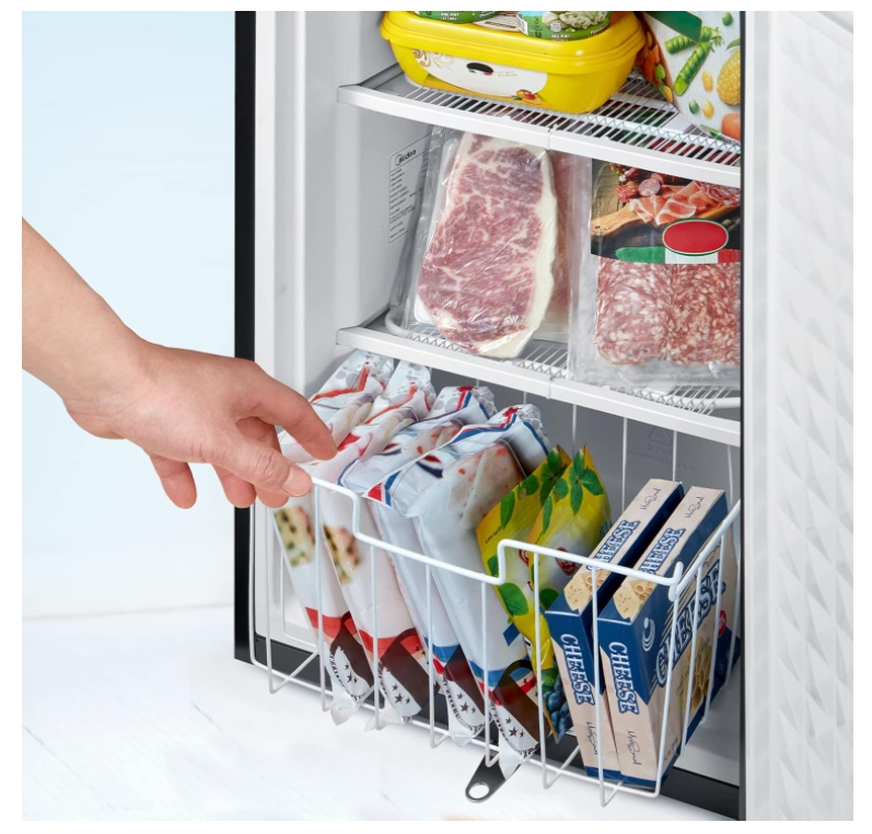 Midea MRU03M2ABB Upright Freezer Large Black, 3.0 Cubic Feet