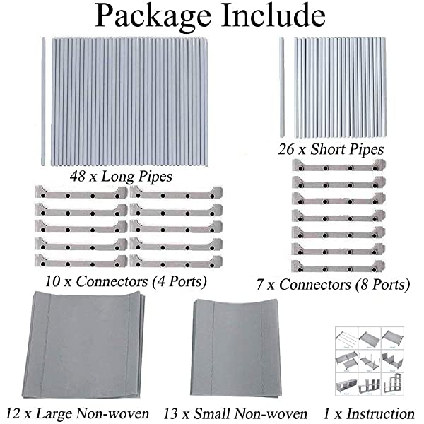 Kids 9 Cubes Bookcase Toy Closet Storage Organizers Bookshelf 4 Tier Office Book Shelf DIY Shelving Cabinet Shelves for Office Gary