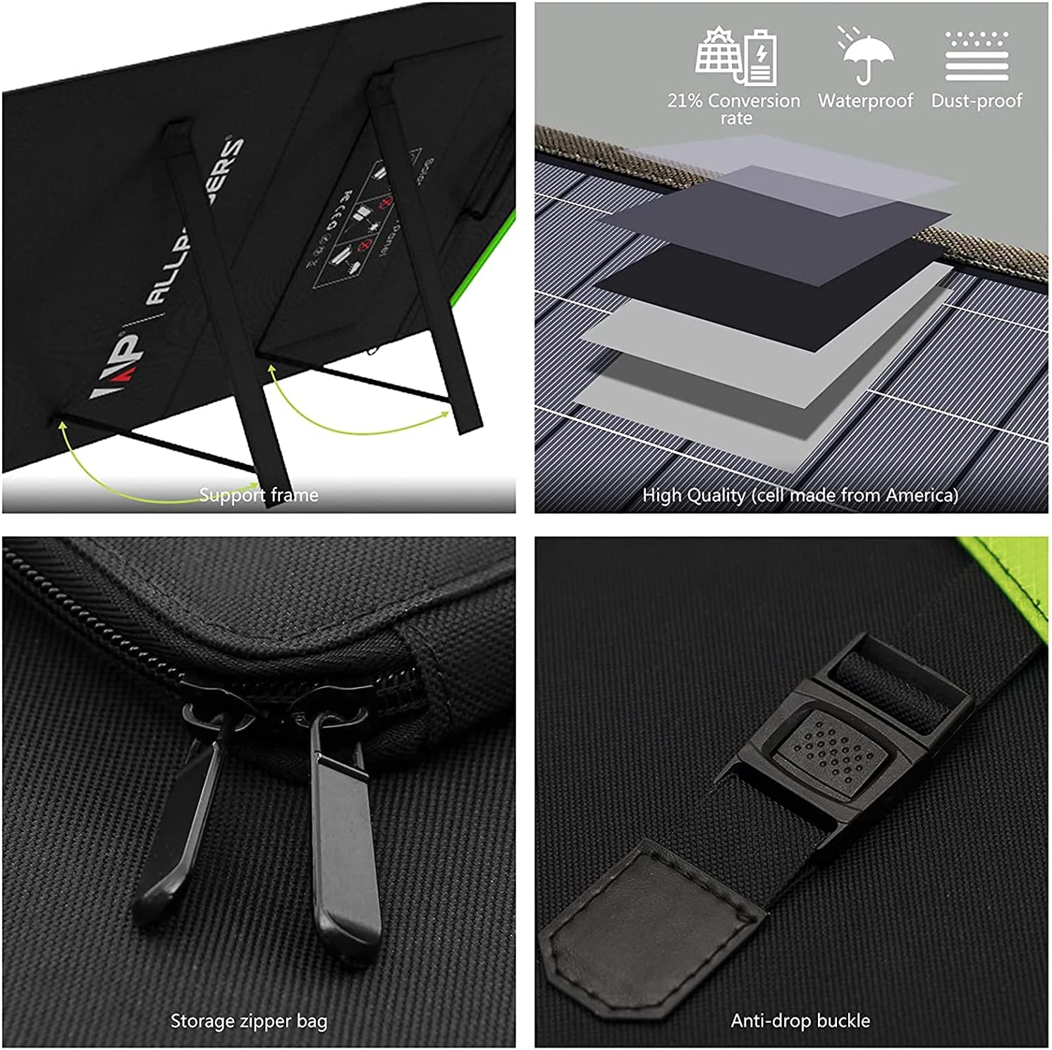 ALLPOWERS MPPT Solar Generator S2000 Pro, 2400W 1500wh Portable Power Station with 2* 200W