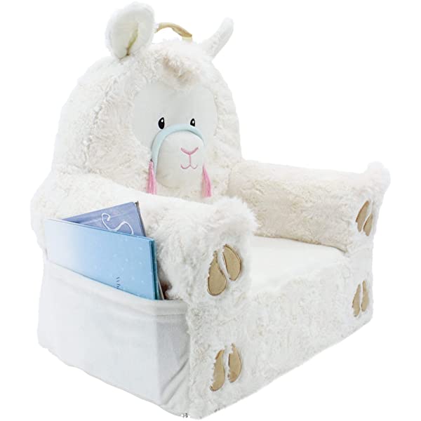 Soft Landing Fox Sweet Seats | Premium Character Chair with Carrying Handle & Side Pockets – Orange