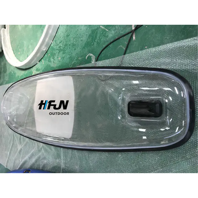 【Sports&Outdoors】3m Crystal Transparent Clear Sup Paddle Board Stand up Surfboard