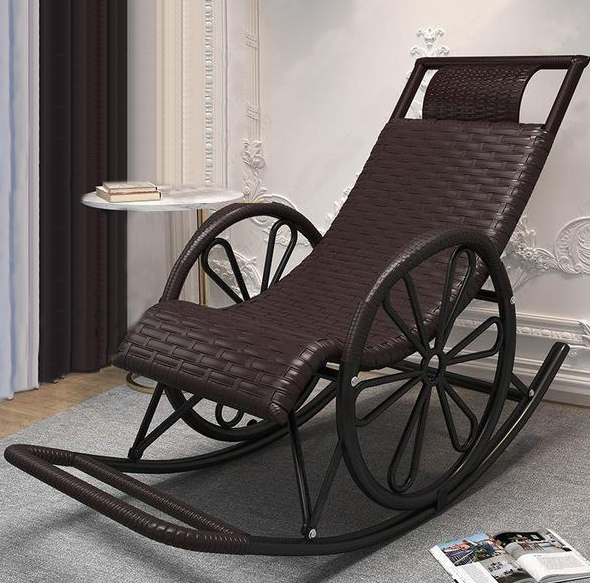 Rattan rocking chair