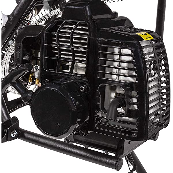 XtremepowerUS 49CC 2-Stroke Gas Power Mini Pocket Dirt Bike Dirt Off Road Motorcycle Ride-on (Blue)