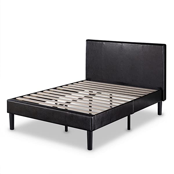Zinus Gerard Platform, King, Espresso King Platform Bed