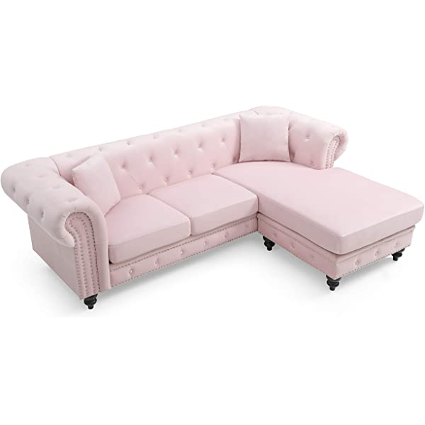 Glory Furniture Nola , Navy Blue Sofa Chaise (3 Boxes), 31