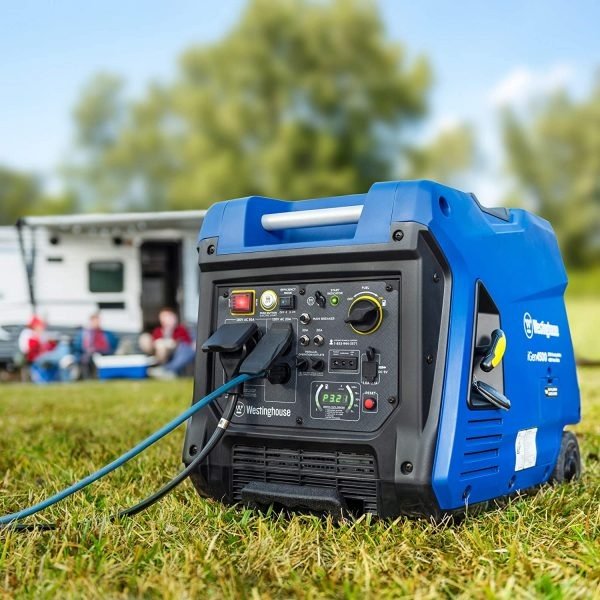 Westinghouse iGen4500 Super Quiet Portable Inverter Generator 3700 Rated & 4500 Peak Watts, Gas