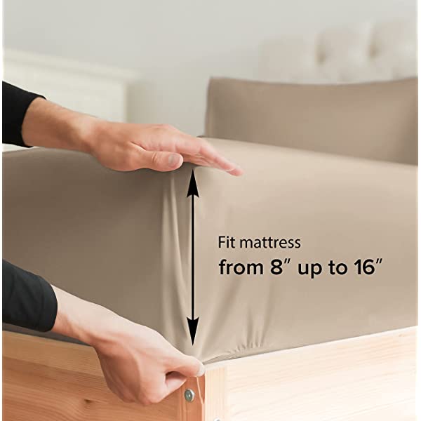 Queen Size Sheet Set - 4 Piece - Hotel Luxury Bed Sheets - Extra Soft - Deep Pockets - Easy Fit - Breathable & Cooling Sheets - Wrinkle Free - Comfy – Dark Grey Bed Sheets - Queens Sheets – 4 PC Queen Grey