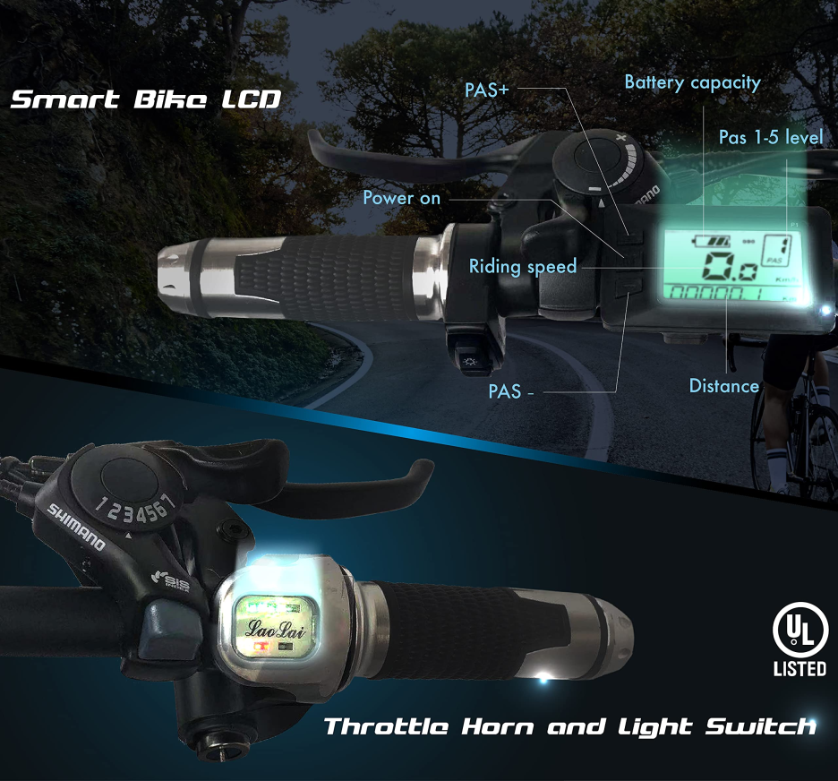 [Sports & Outdoors] Land Cruiser – 26-inch electric bicycle